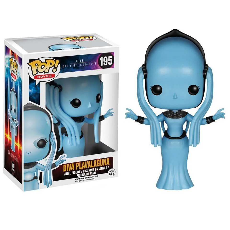 The Fifth Element Diva Plavalaguna Pop! Vinyl Figure Image 1