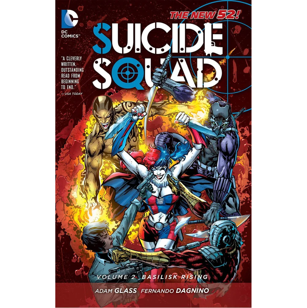 DC Comics Suicide Squad: Basilisk Rising - Volume 02 (The New 52) Paperback Graphic Novel Image 1
