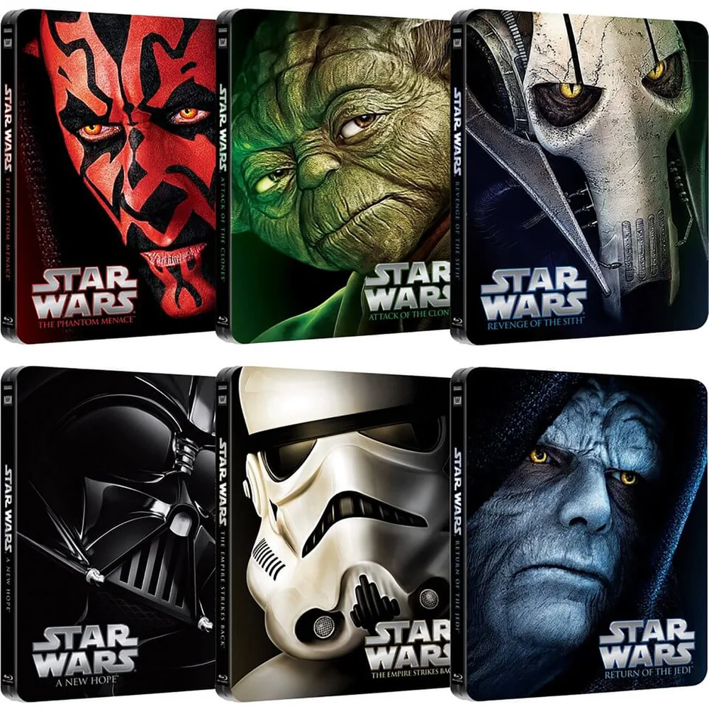 Star Wars Complete Collection – Limited Edition Steelbooks Image 1