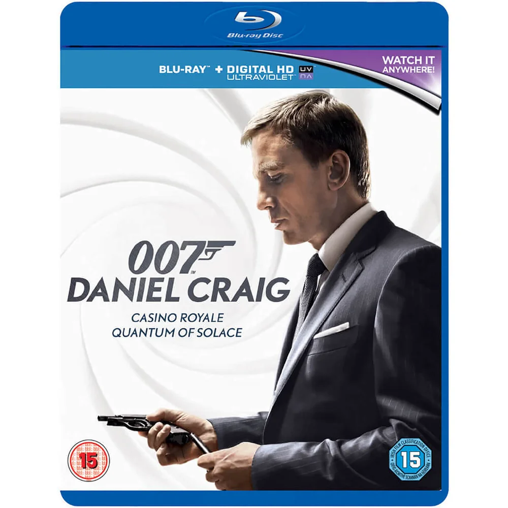 Daniel Craig 007 Double Pack - Casino Royale / Quantum of Solace (Includes HD UltraViolet Copy) Image 1