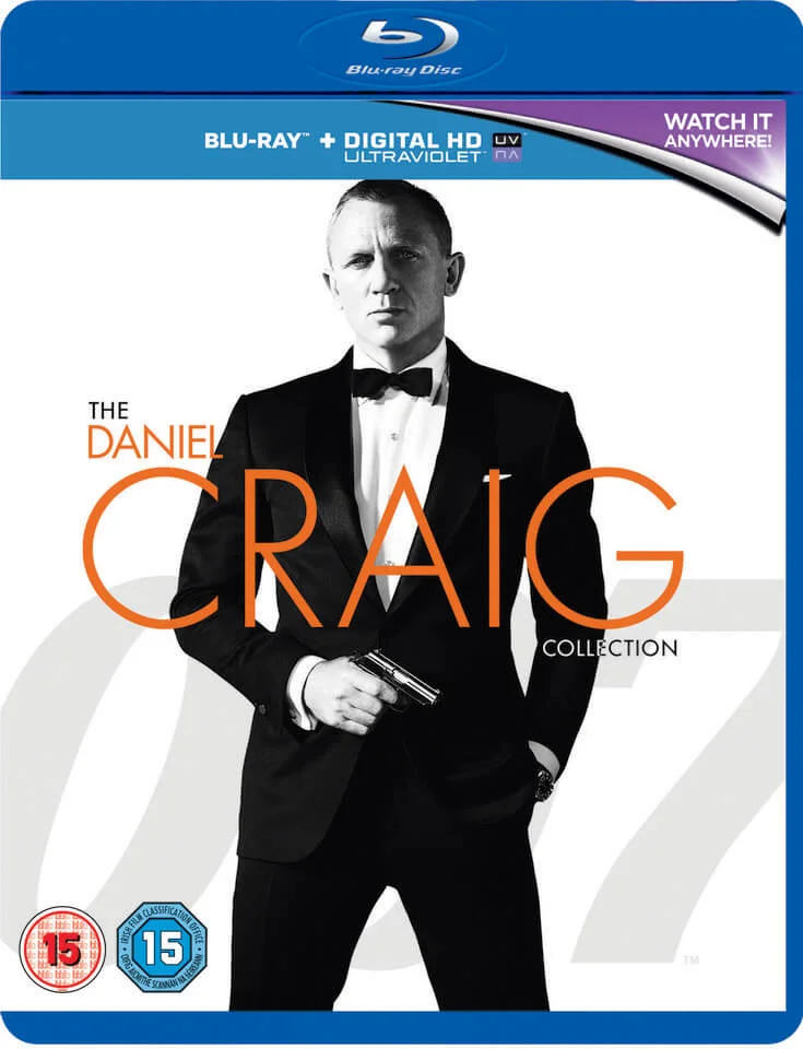 Daniel Craig 007 Triple Pack - Casino Royale / Quantum of Solace / Skyfall (Includes HD UltraViolet Copy) Image 1