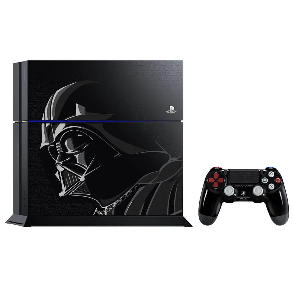 Sony PlayStation 4 1TB Console - Limited Star Wars Darth Vader Edition - Includes Battlefront Deluxe Edition Image 1