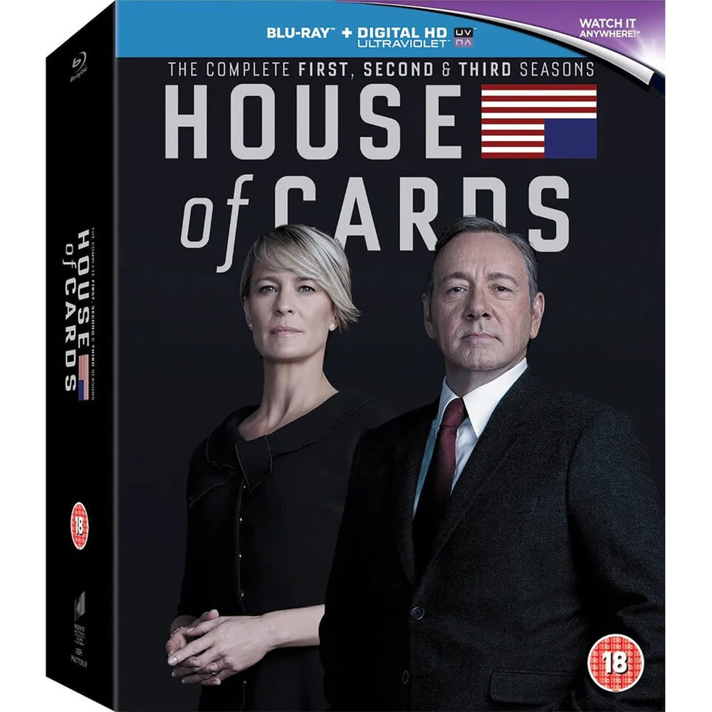 House Of Cards - Seasons 1-3 (Includes Ultraviolet) Image 1