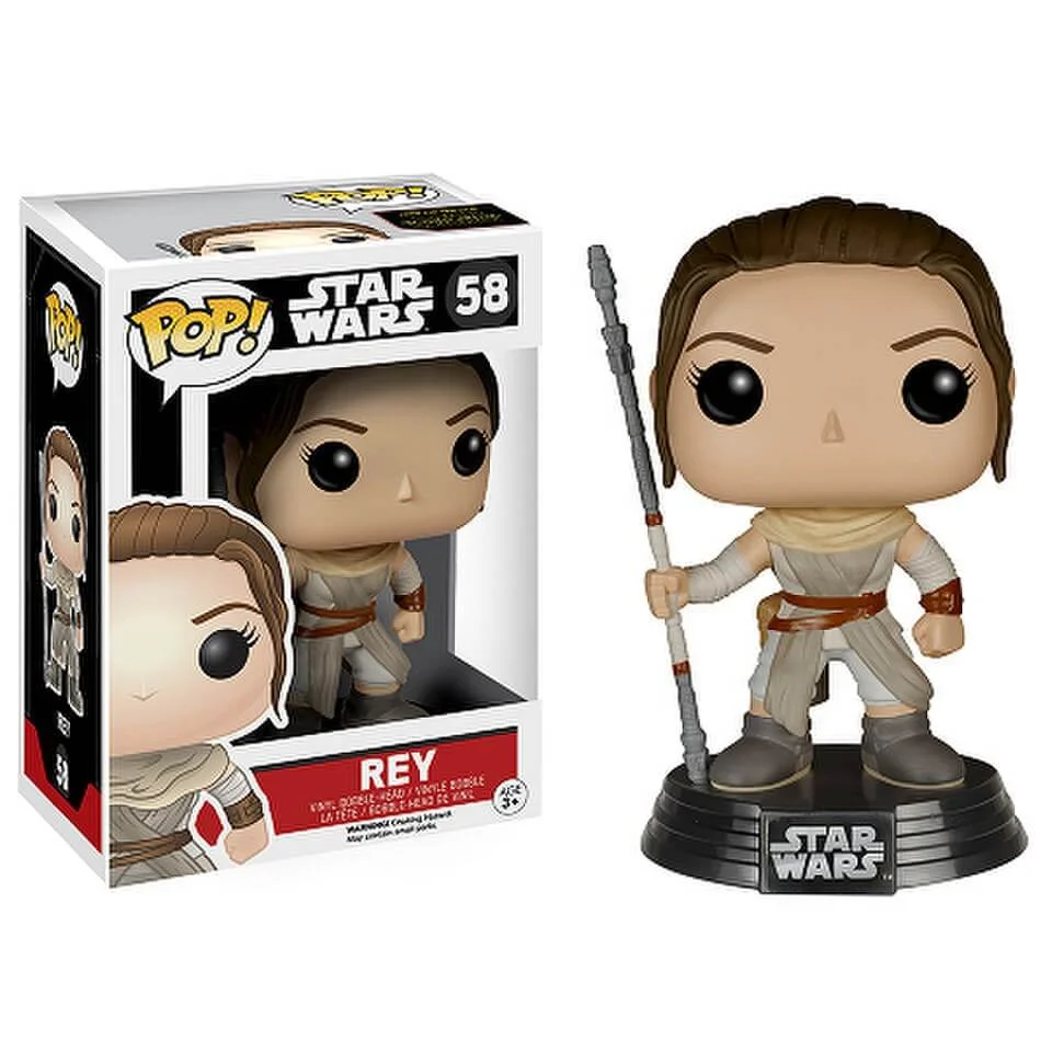 Star Wars The Force Awakens Rey Pop! Vinyl Figure Image 1