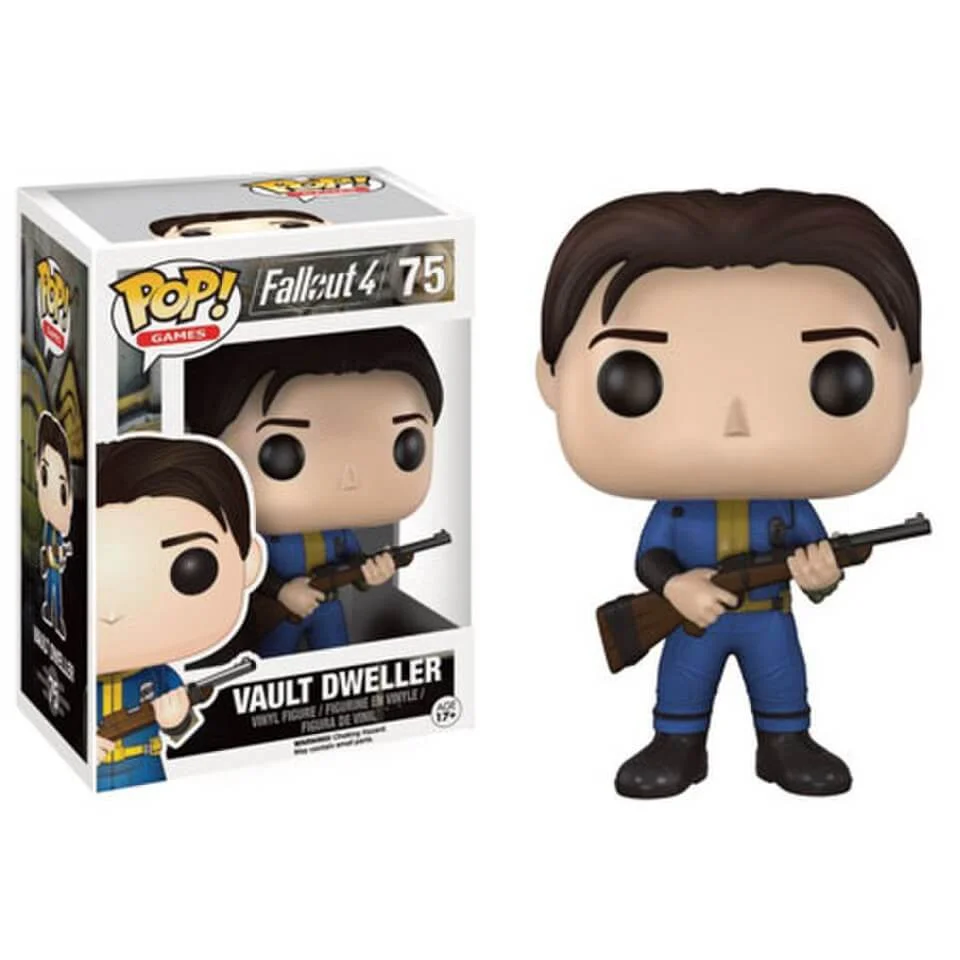 Fallout 4 Vault Dweller Pop! Vinyl Figure Image 1
