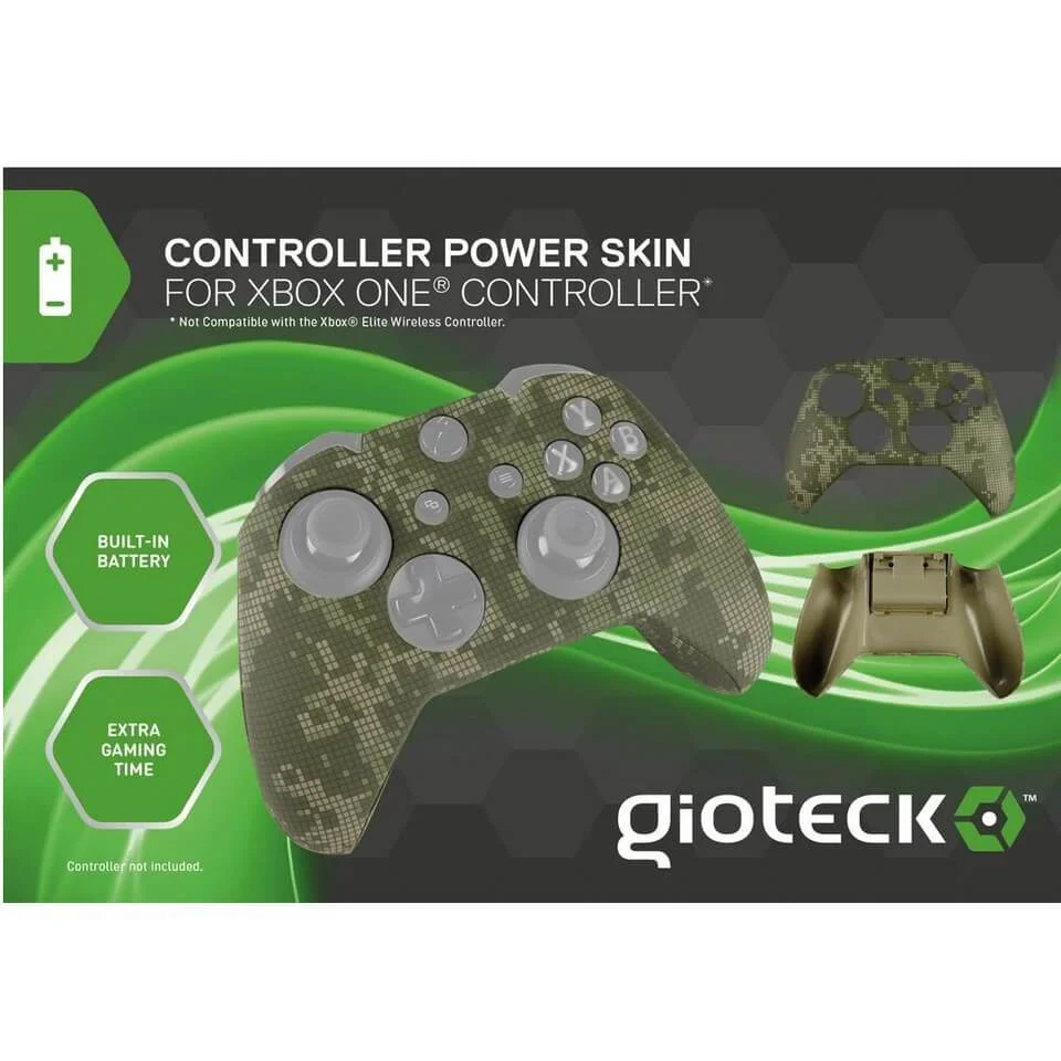Gioteck Xbox One Controller Power Skin - Camo Image 1