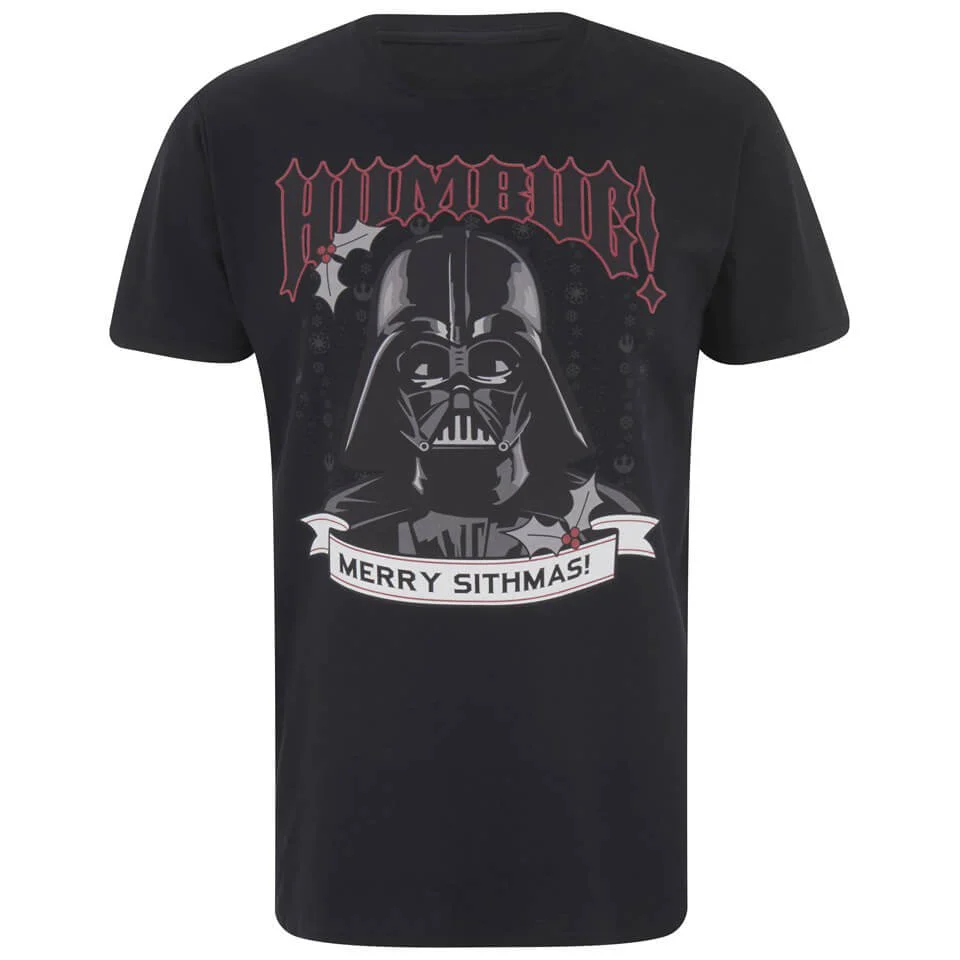 Star Wars Men's Darth Vader Merry Sithmas T-Shirt - Black - S - Black Image 1