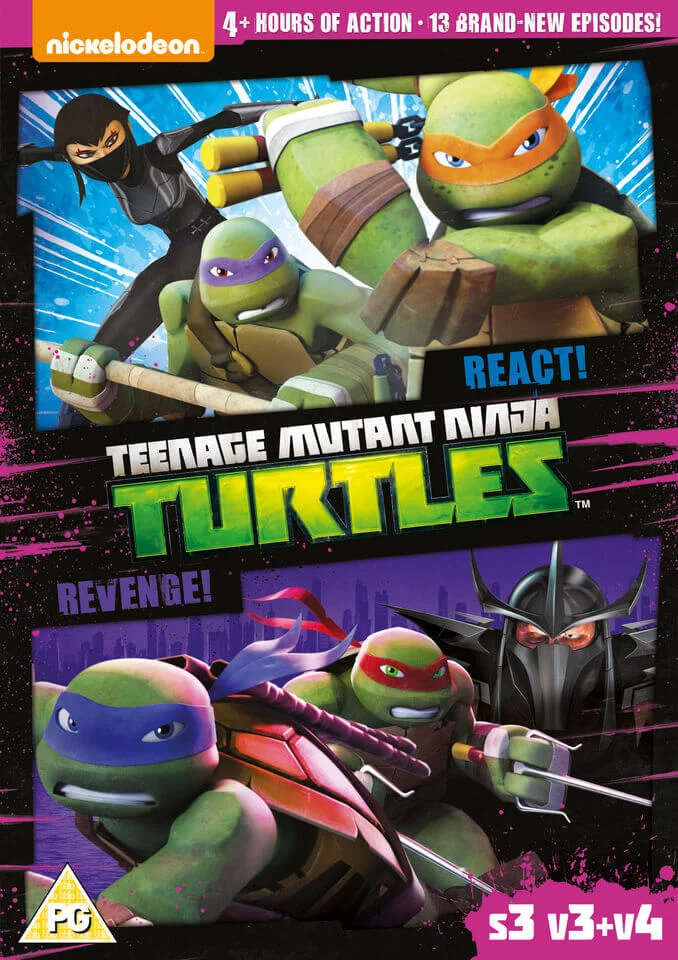 Teenage Mutant Ninja Turtles – React & Revenge! (S3, V3 & V4) Image 1