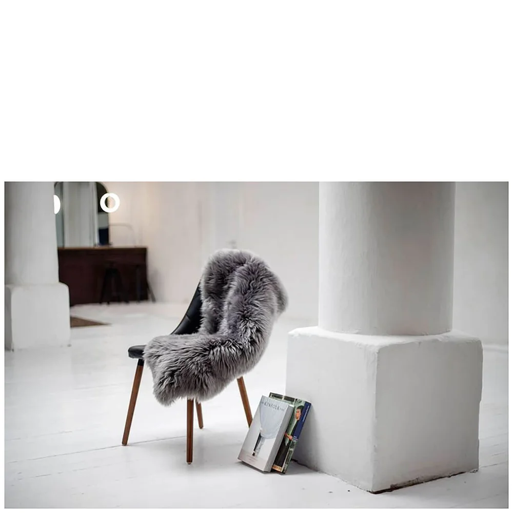 Native Natural Large Sheepskin Rug - Grey Image 1