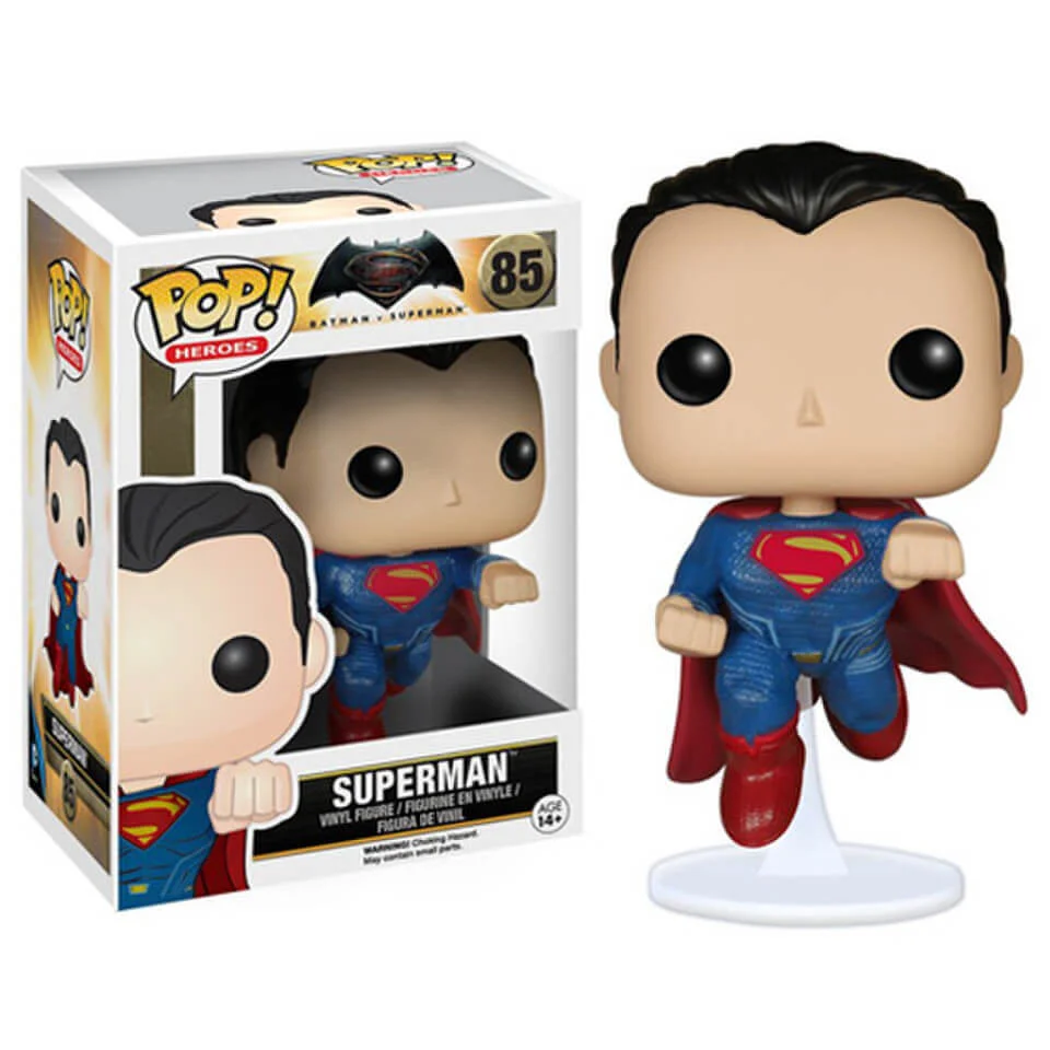 DC Comics Batman v Superman Dawn of Justice Superman Pop! Vinyl Figure Image 1