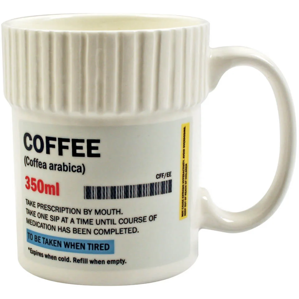 Pill Pot Mug - Coffee Image 1