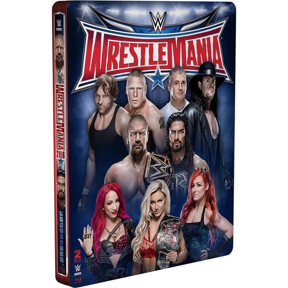 WWE: Wrestlemania 32 - Limited Edition Steelbook Image 1