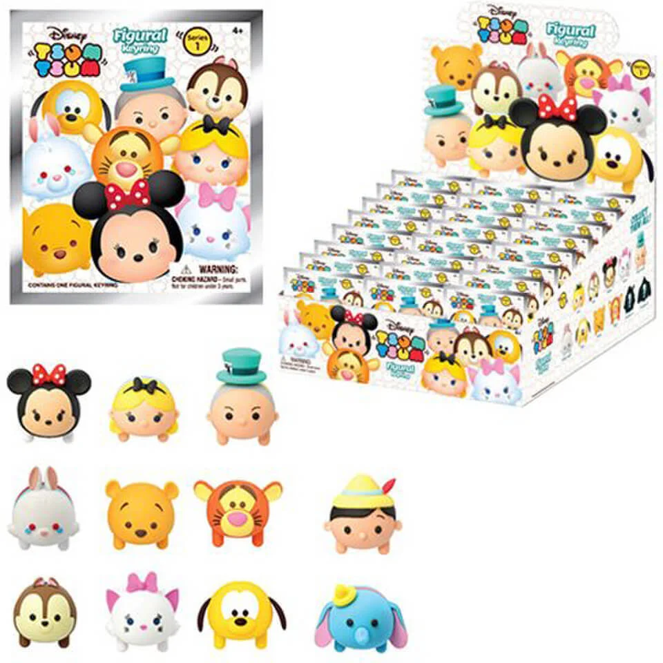 Disney Tsum Tsum Figural Foam Key Chain Image 1