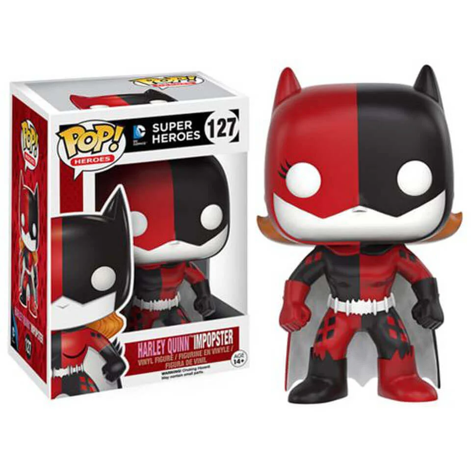 Batman Impopster Batgirl Harley Quinn Pop! Vinyl Figure Image 1