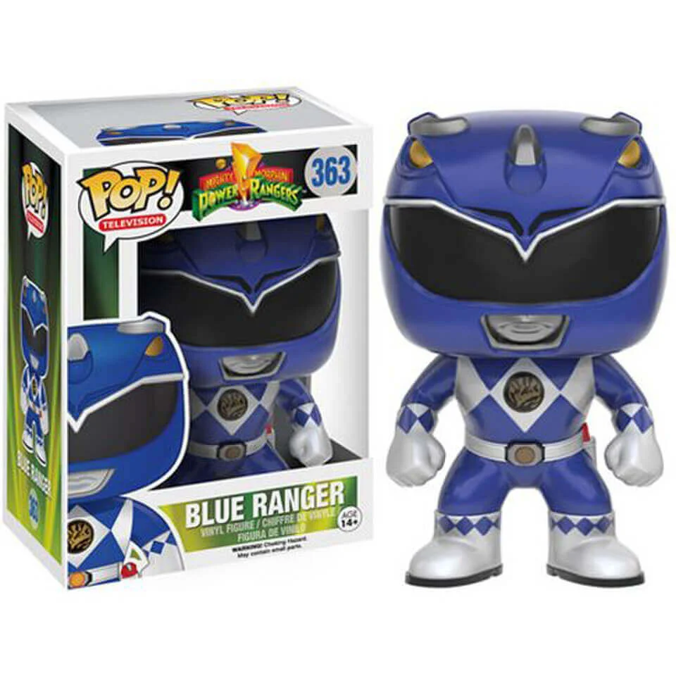 Mighty Morphin Power Rangers Blue Ranger Pop! Vinyl Figure Image 1