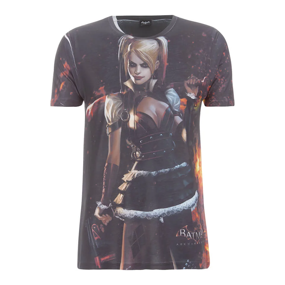 DC Comics Men's Batman Harley Quinn T-Shirt - Black - S - Black Image 1