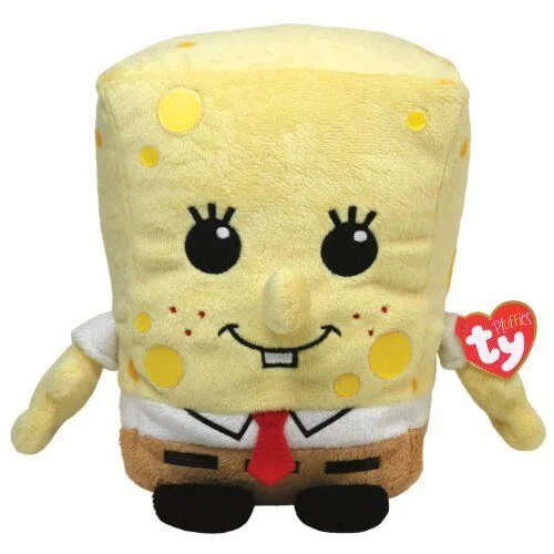 Ty Pluffies SpongeBob SquarePants Beanie Babies Pluffies Image 1