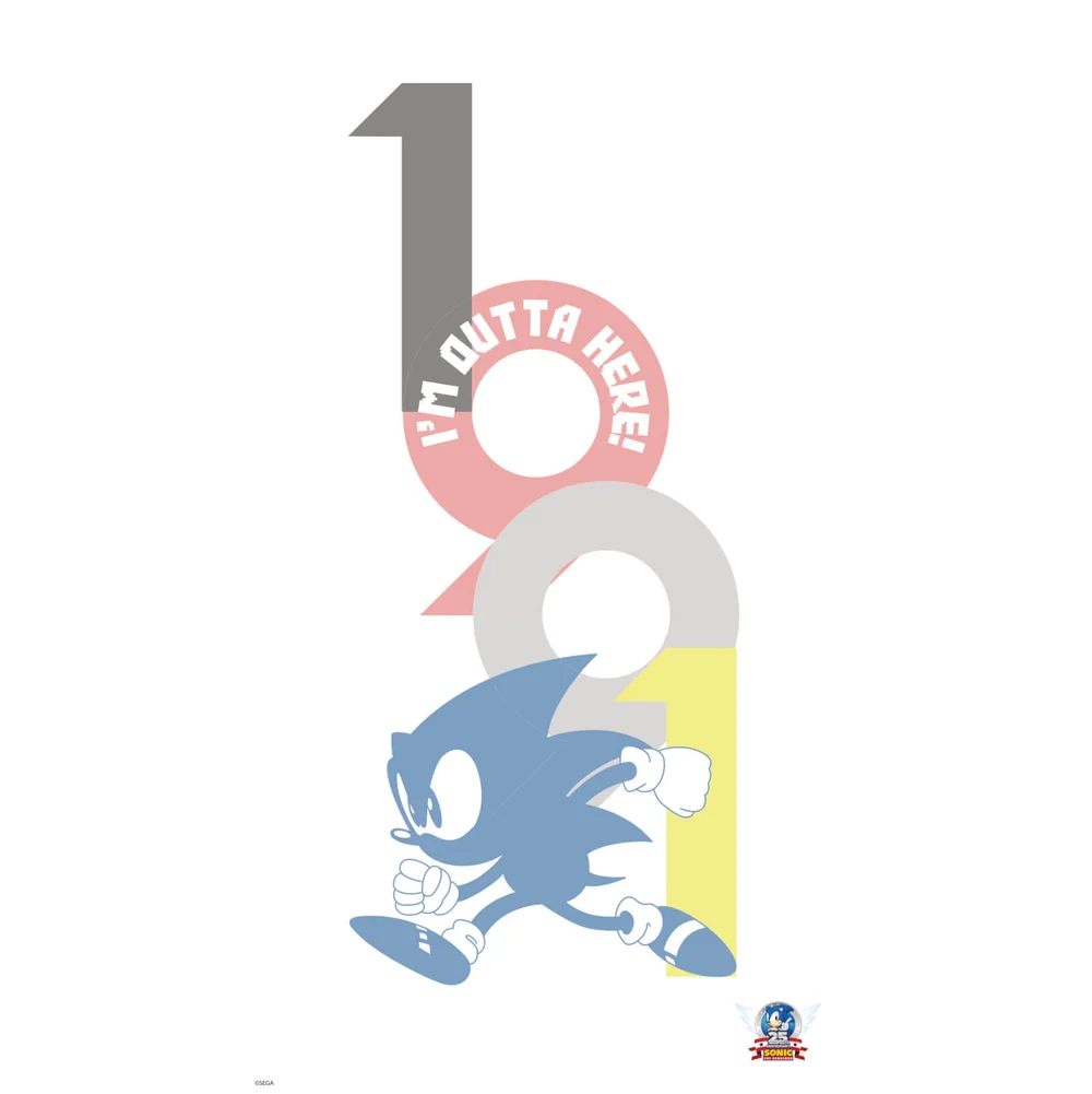 Sonic Olympics Limited Edition Giclee Art Print - Timed Sale Image 1