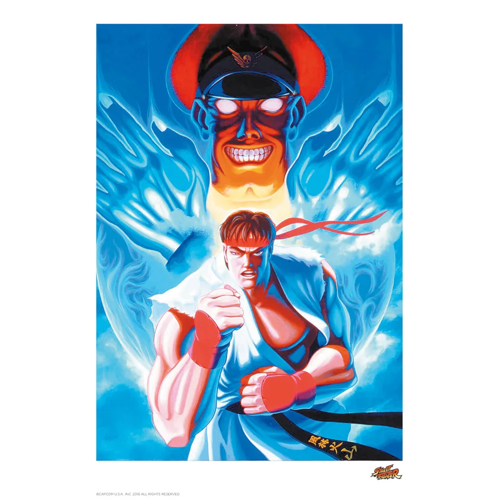 Street Fighter Limited Edition GICLEE Art Print - Timed Sale Image 1
