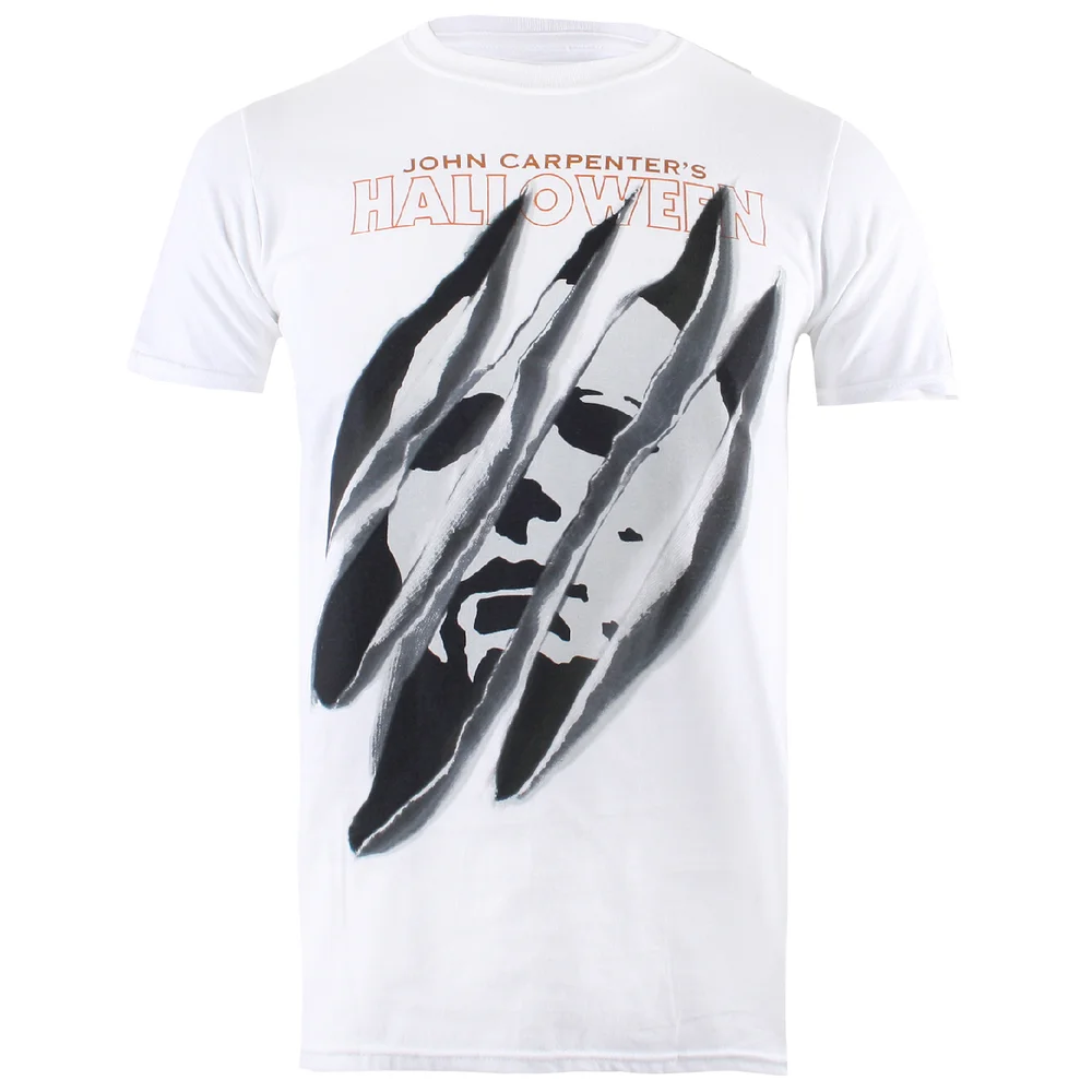 Halloween Men's Slashed T-Shirt - White - S - White Image 1