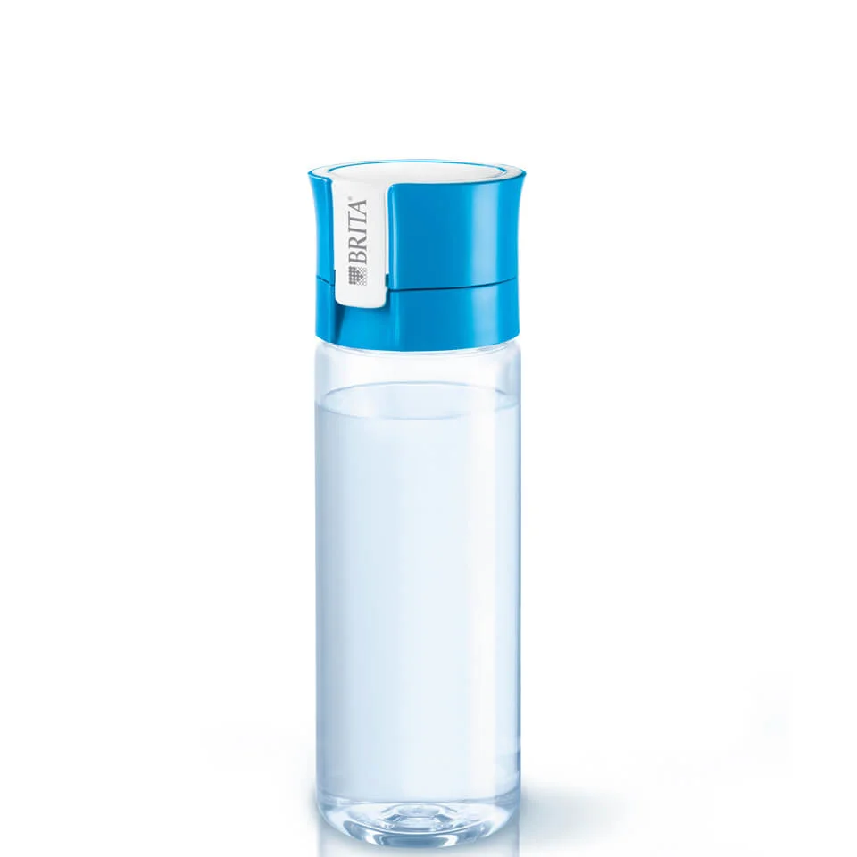 BRITA Fill & Go Vital Water Bottle - Blue (0.6L) Image 1