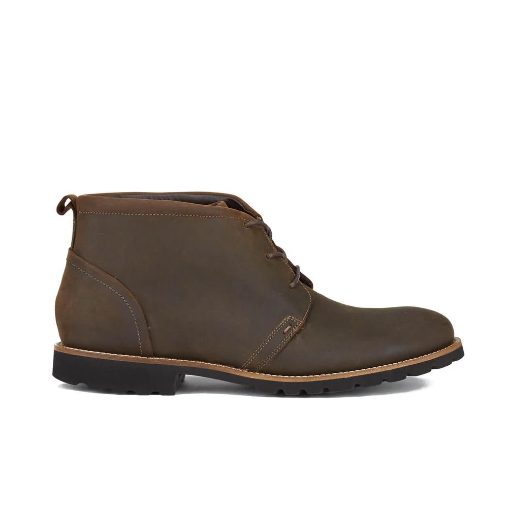 Rockport Men's Sharp & Ready Charson Chukka Boots - Dark Brown - UK 7 - Brown Image 1