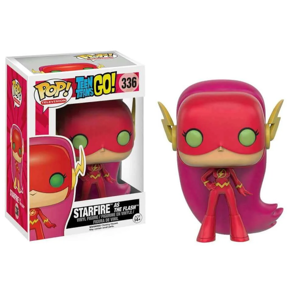 Teen Titans Go! Starfire as The Flash Limited Edition Pop! Vinyl Figure Image 1
