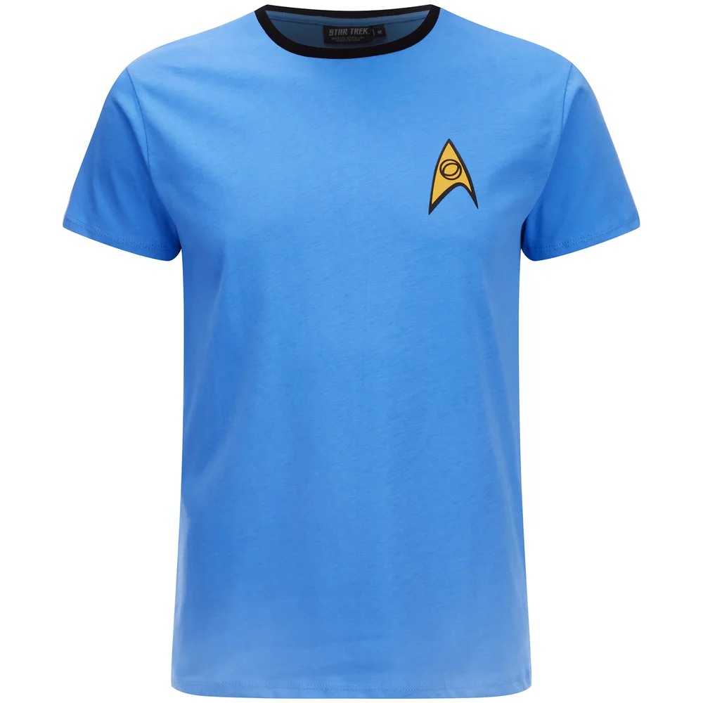 Star Trek Men's Science Uniform T-Shirt - Blue - S - Blue Image 1