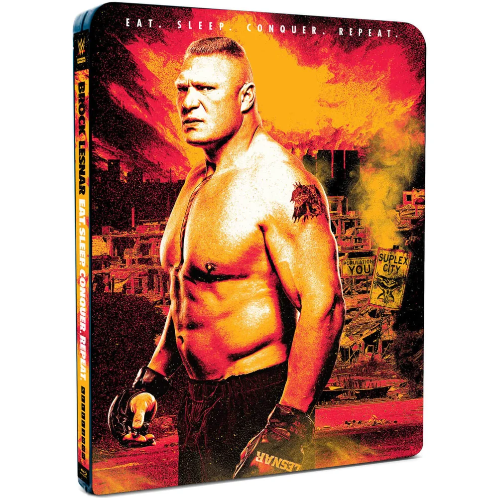 WWE: Brock Lesnar - Eat. Sleep. Conquer. Repeat. (Limited Edition Steelbook) Image 1