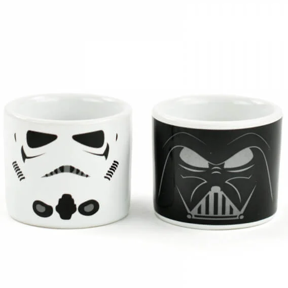 Star Wars Stormtrooper & Darth Vader Egg Cups (Set of 2) Image 1