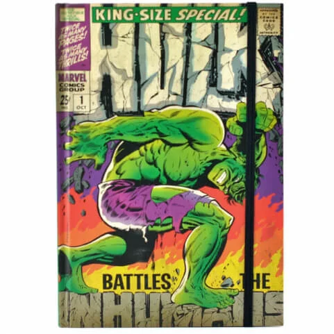Marvel Hulk A5 Notebook Image 1
