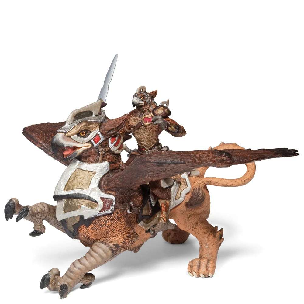 Papo Fantasy World: Bird Man and War Griffin Image 1