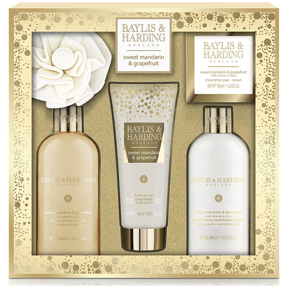 Baylis & Harding Sweet Mandarin & Grapefruit 5 Piece Gift Set Image 1