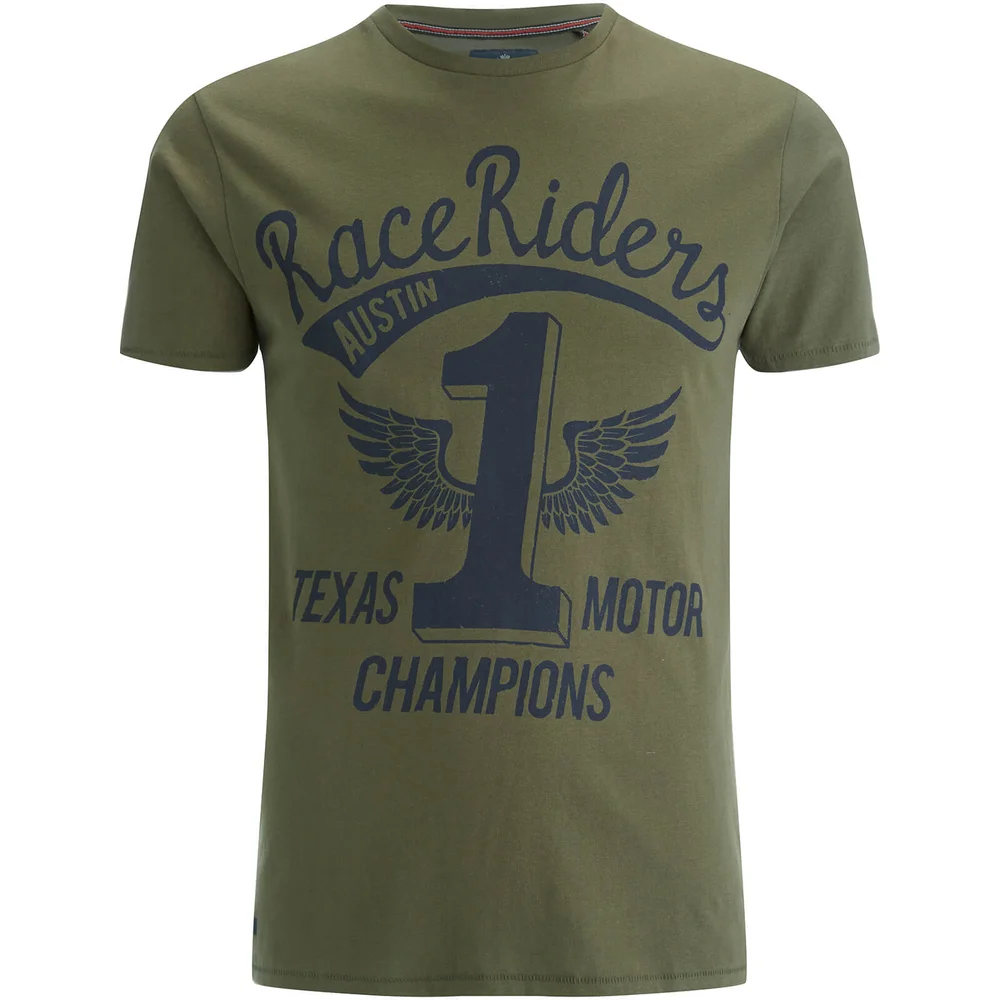 Threadbare Men's Birch T-Shirt - Khaki - L Image 1