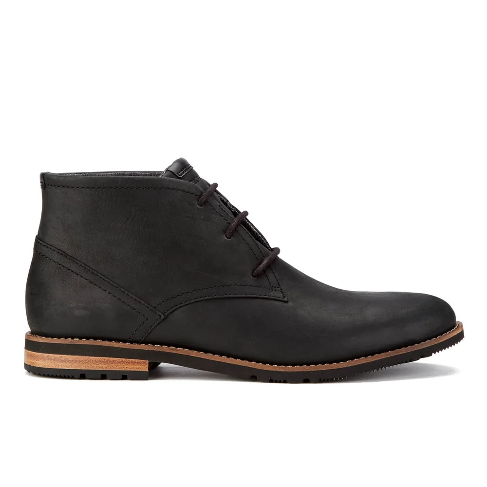 Rockport Men's Ledge Hill Suede Lace Up Chukka Boots - Black - UK 7 - Black Image 1