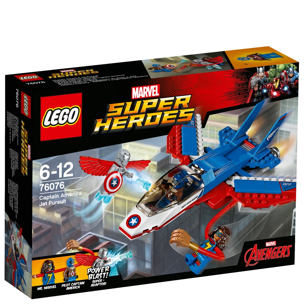 LEGO Marvel Superheroes: Captain America Jet Pursuit (76076) Image 1