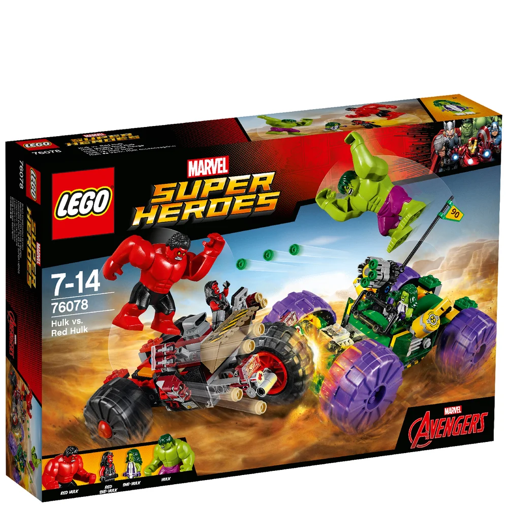LEGO Marvel Superheroes: Hulk vs. Red Hulk (76078) Image 1