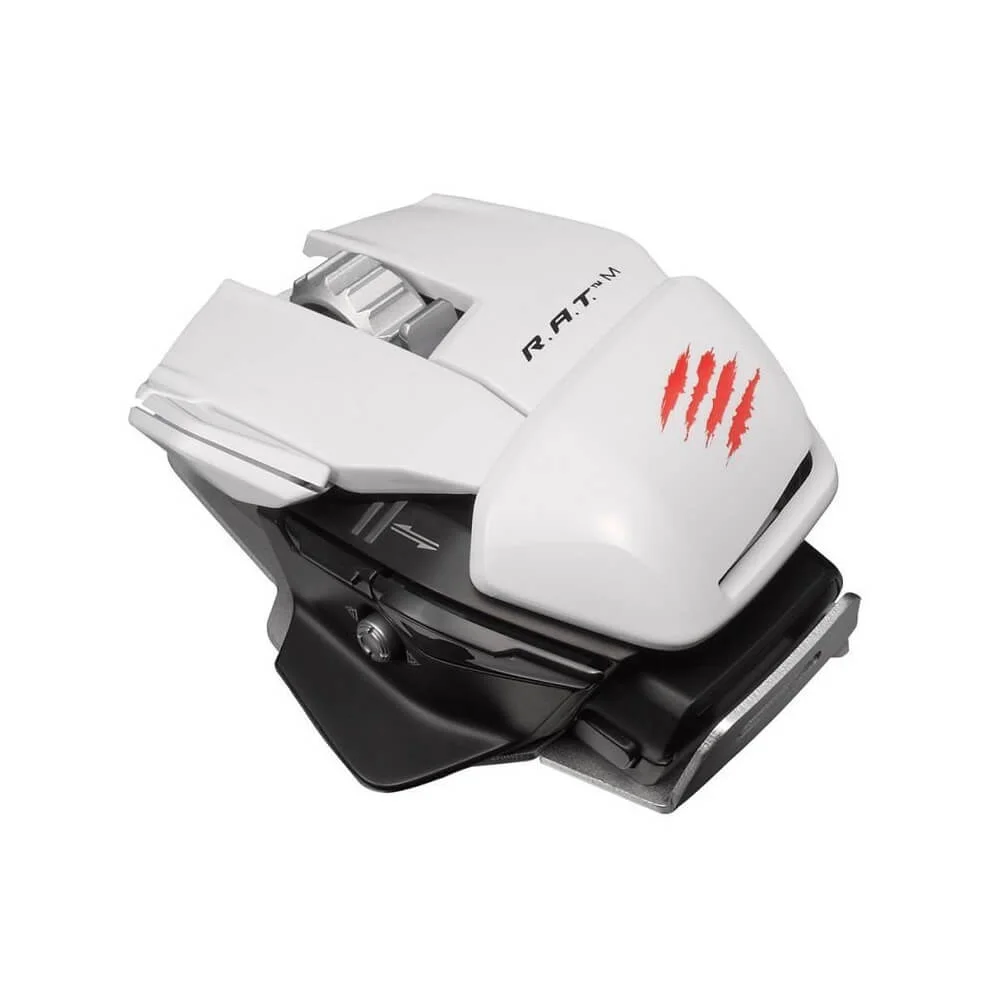 Mad Catz R.A.T.M Wireless Mobile Gaming Mouse - White Image 1