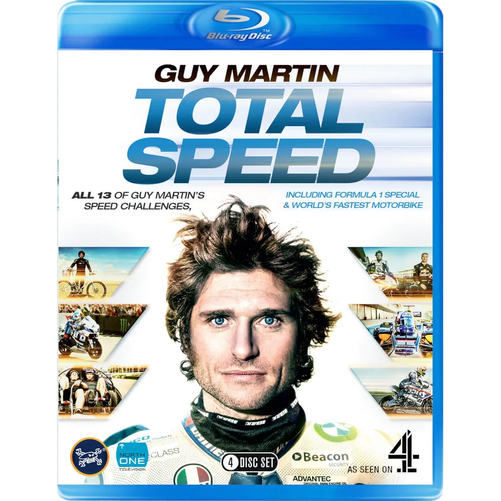 Guy Martin: Total Speed Boxset (Series 1/2/3 and F1 Special) Image 1