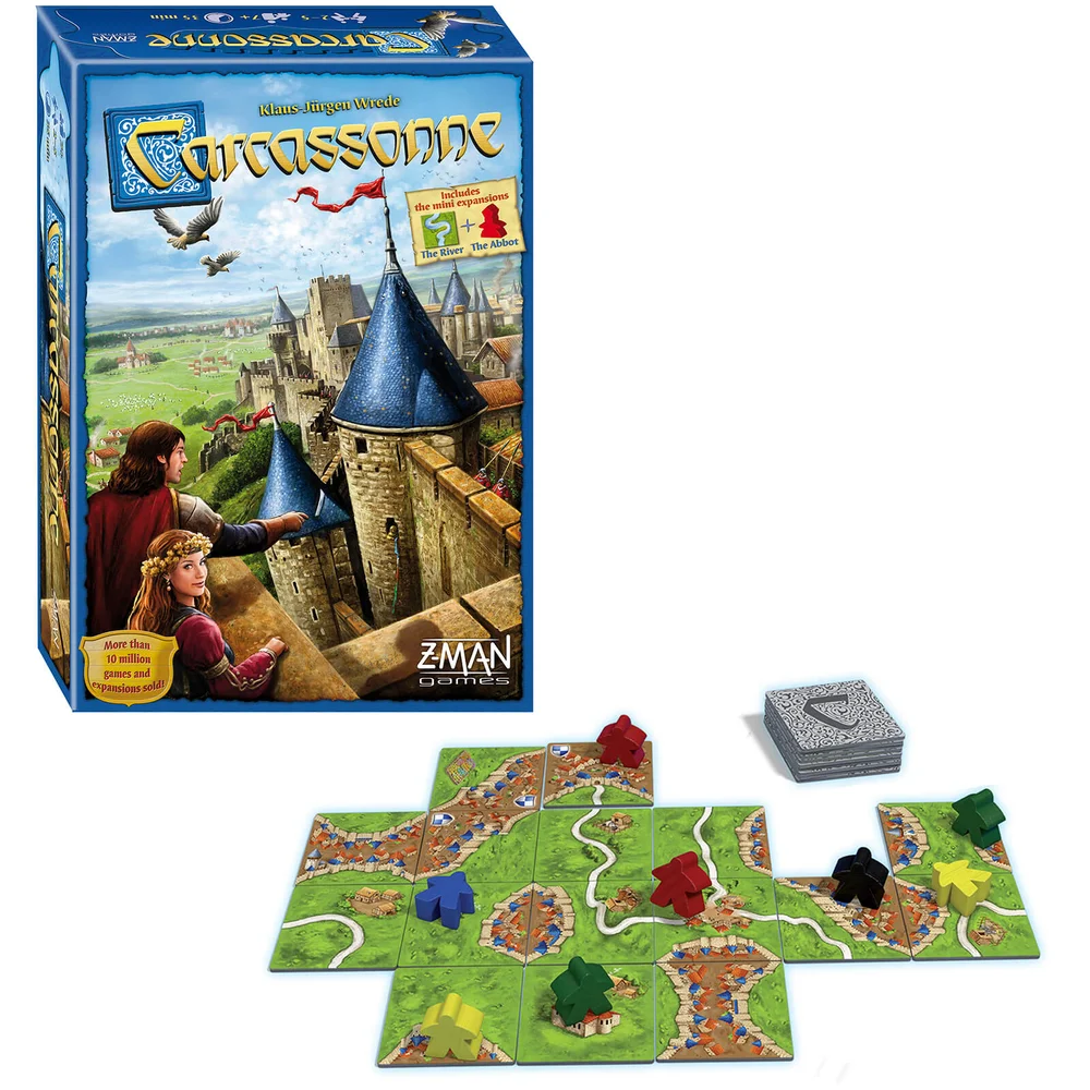 Carcassonne Strategy Game (2015 New Edition) Image 1