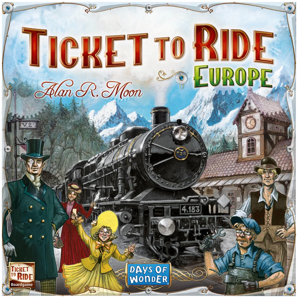 Ticket to Ride Europe Game Image 1