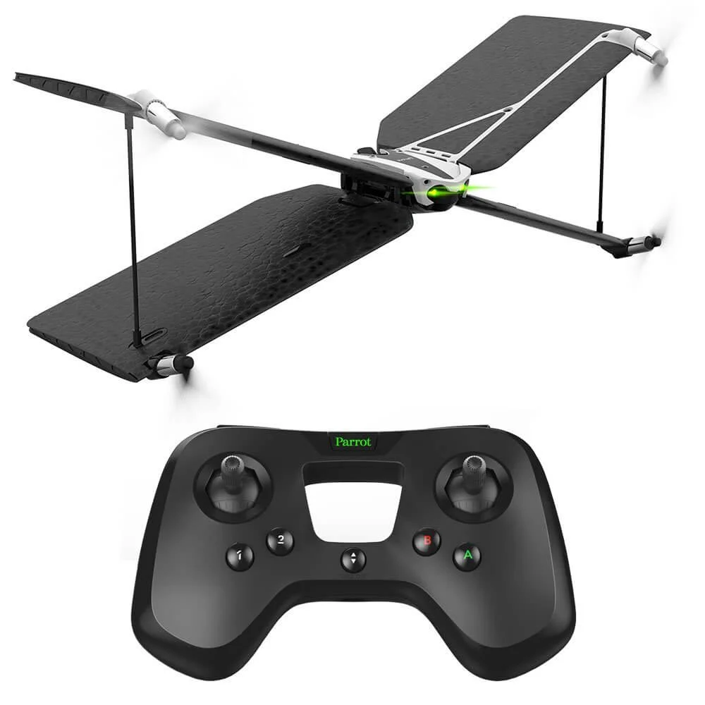Parrot Swing Quadcopter and Plane Minidrone with Flypad Controller Image 1