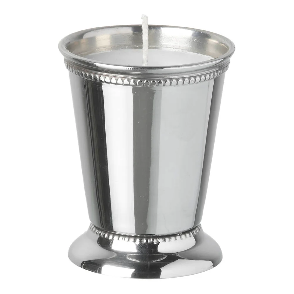 Parlane Steel Votive - Silver (9 x 7cm) Image 1