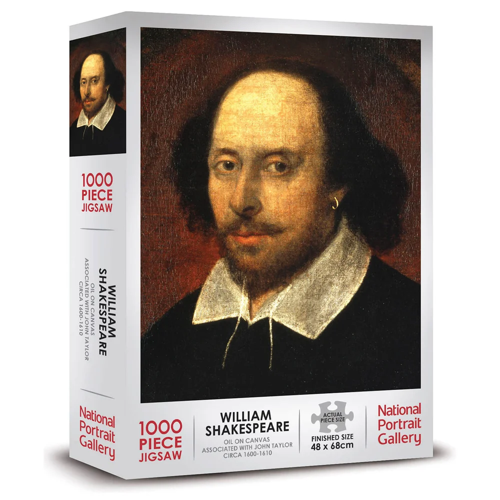 William Shakespeare 1000 Piece Jigsaw Image 1
