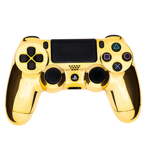 Playstation 4 Custom Controller - Chrome Gold Edition Image 1