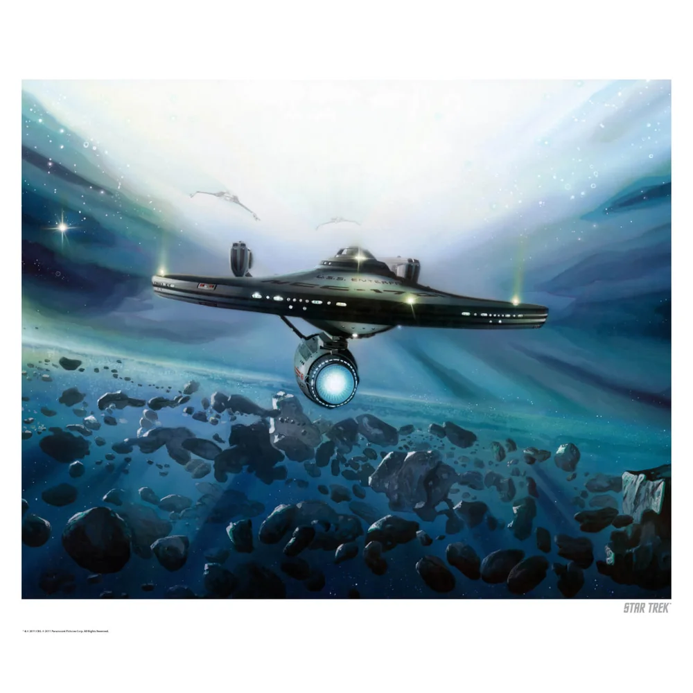 Star Trek Limited Edition Giclee Art Print - Timed Sale Image 1