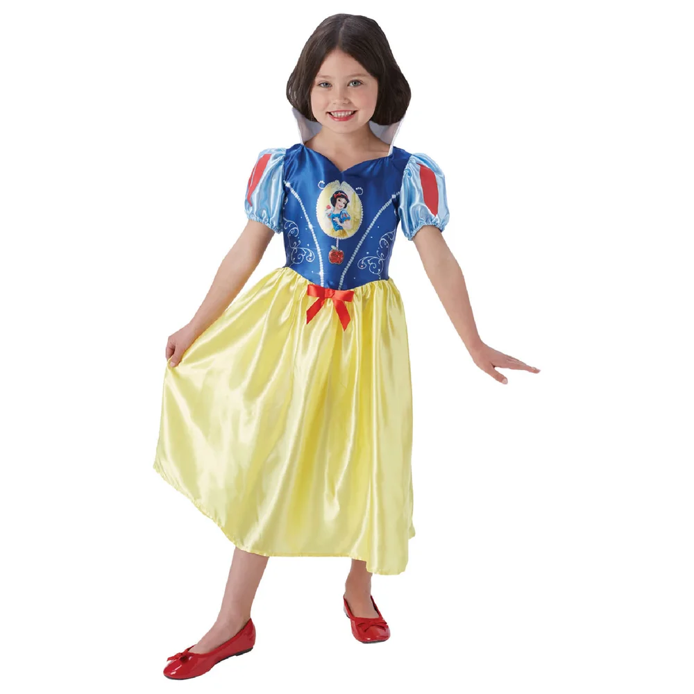 Disney Girls' Snow White Fancy Dress Costume - S - Blue Image 1
