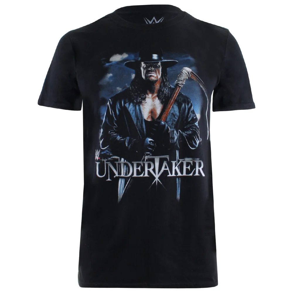 WWE Men's Undertaker Scythe T-Shirt - Black - S Image 1