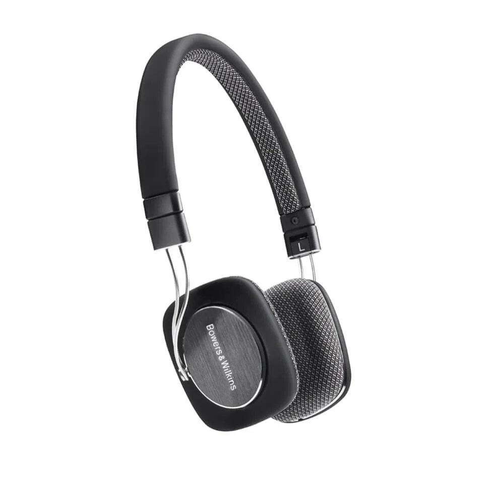 Bowers & Wilkins P3 On-Ear Headphones - Black - Grade A Refurbished Image 1