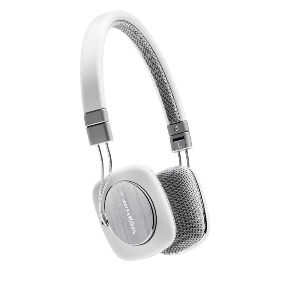 Bowers & Wilkins P3 On-Ear Headphones - White - Grade A Refurbished Image 1